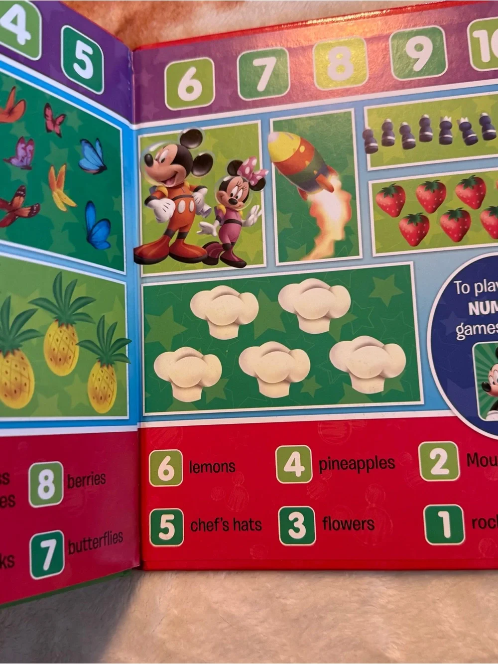 Disney Mickey Mouse Kids Book Pair Reading Help
